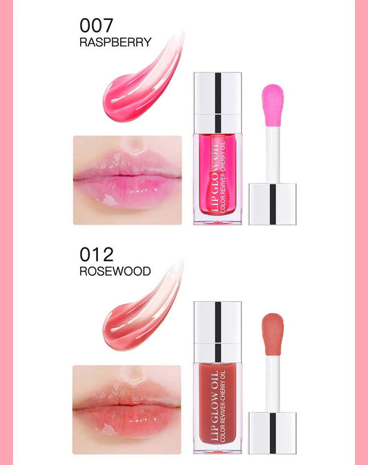 Moisturizing Lip Balm Original Lip Oil Gloss Care of the Lips Benetitnt for Lips Plumping Exfoliating Pink Plumping Gloss Oil - MANDOTOS