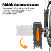 Bicycle Platform Pedals Non-slip Bicycle Pedal Footboard with Reflector Riding Accessories for Folding Bike Electric Vehicle