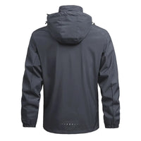 Men's Outdoor Waterproof Raincoat Lightweight Cycling Coat with Hood Streetwear Hiking Windproof Jacket Climbing Outdoor Jackets