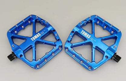 2025 New Bike Pedals  MTB Mountain Road Flat Non-slip CNC 3 Sealed Bearings Green Bicycle Pedals Route Cycling Accessories