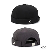 Spring New Guppi Hat, Korean Version Street Hat, Personality, Beanie, Round Hat, Sailor, Landlord Hat, Men's And Women's Niche