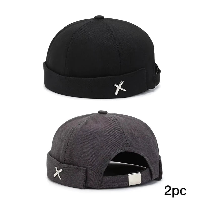 Spring New Guppi Hat, Korean Version Street Hat, Personality, Beanie, Round Hat, Sailor, Landlord Hat, Men's And Women's Niche