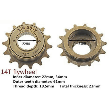 Electric Bike 34MM Freewheel Sprocket - Durable Steel for Effortless Cycling - MANDOTOS