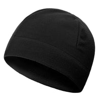 Winter Fleece Beanie Cycling Men Women Elastic Hiking Soft Thermal Commuting Ski Helmet Liner Hat Windproof Camping Cap Outdoor