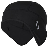Winter Thermal Hats Fleece Beanies Ear Warmer Outdoor Sports Ski Snowboard Running Cycling Bike Soft Stretchy Cap Headwear Men