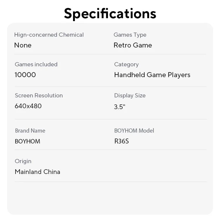 Open Source R36S Retro Handheld Video Game Console Linux System 3.5 Inch IPS Screen Portable Pocket Video Player R35S 64GB Games - MANDOTOS