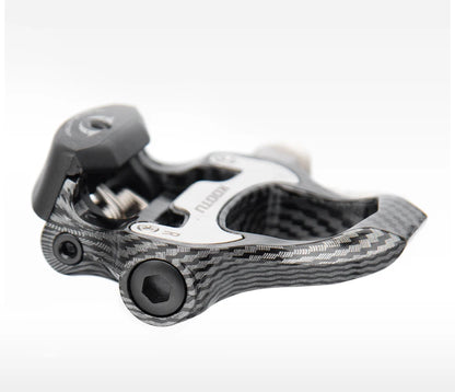 Road Bike Clipless Pedals Carbon Clip-On Pedals With Sealed Bearings Works With KEO And Shimano SPD System Locking Pedals
