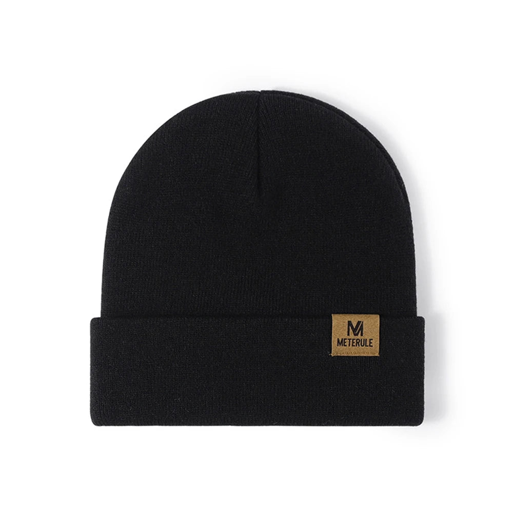 Unisex Knitted Hats Cycling Cotton Cap Multifunctional Winter Beanie Hat Running Sleeping Outdoor Mountaineering Skiing Riding