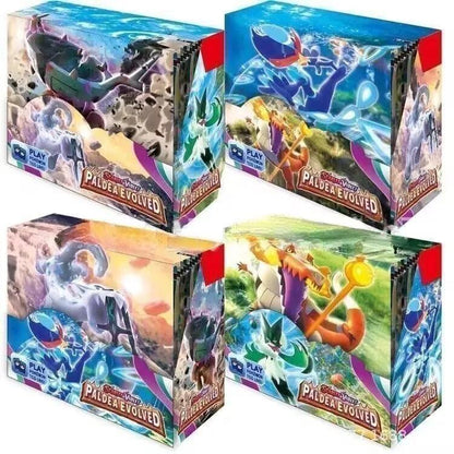 324 to 360 Piece Set Pokemon Cards Scarlet and Violet 151 Astral Radiance Evolutions Ultra Prism English Booster Battle Transaction Cards - MANDOTOS