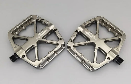 2025 New Bike Pedals  MTB Mountain Road Flat Non-slip CNC 3 Sealed Bearings Green Bicycle Pedals Route Cycling Accessories