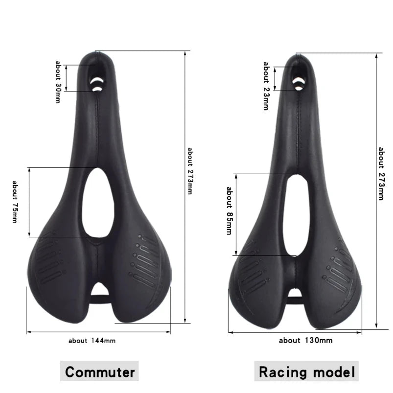 Bicycle Saddle Breathable Road MTB Saddle Racing Saddle Daily Saddle Comfortable Shockproof Bicycle Saddle