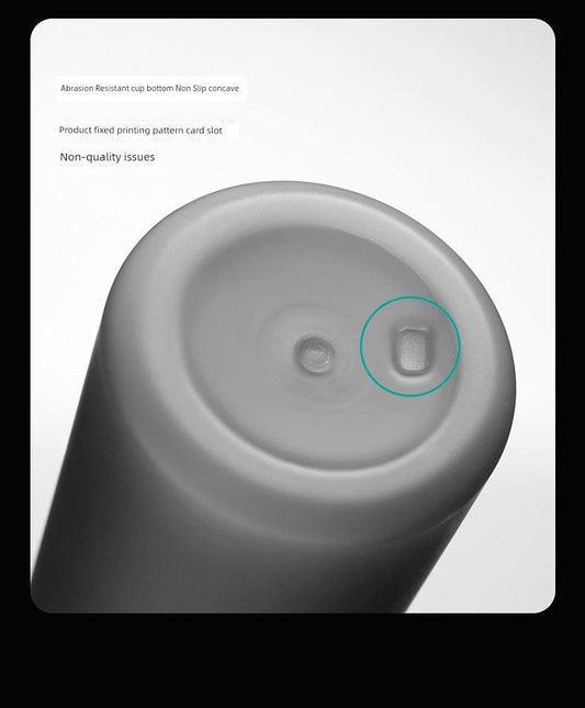 Casino Frosted Sports Water Cup Plastic Handy Cup Men and Women Creativity Portable Student Kettle with Lid Sports Bottle - MANDOTOS