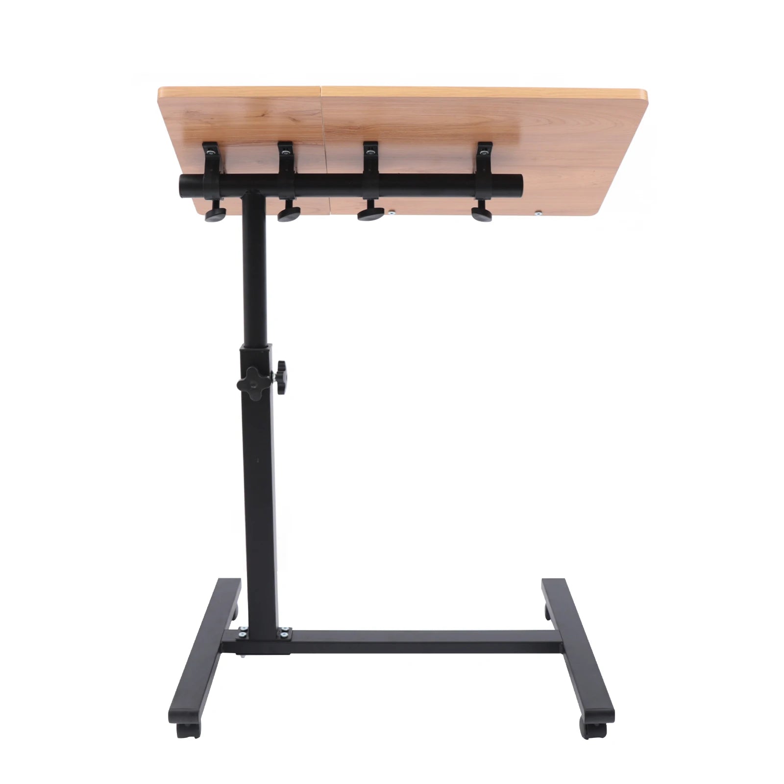 Adjustable Height Laptop Desk Rolling Cart Table Stand Movable Computer Table Sofa Side Tables - MANDOTOS