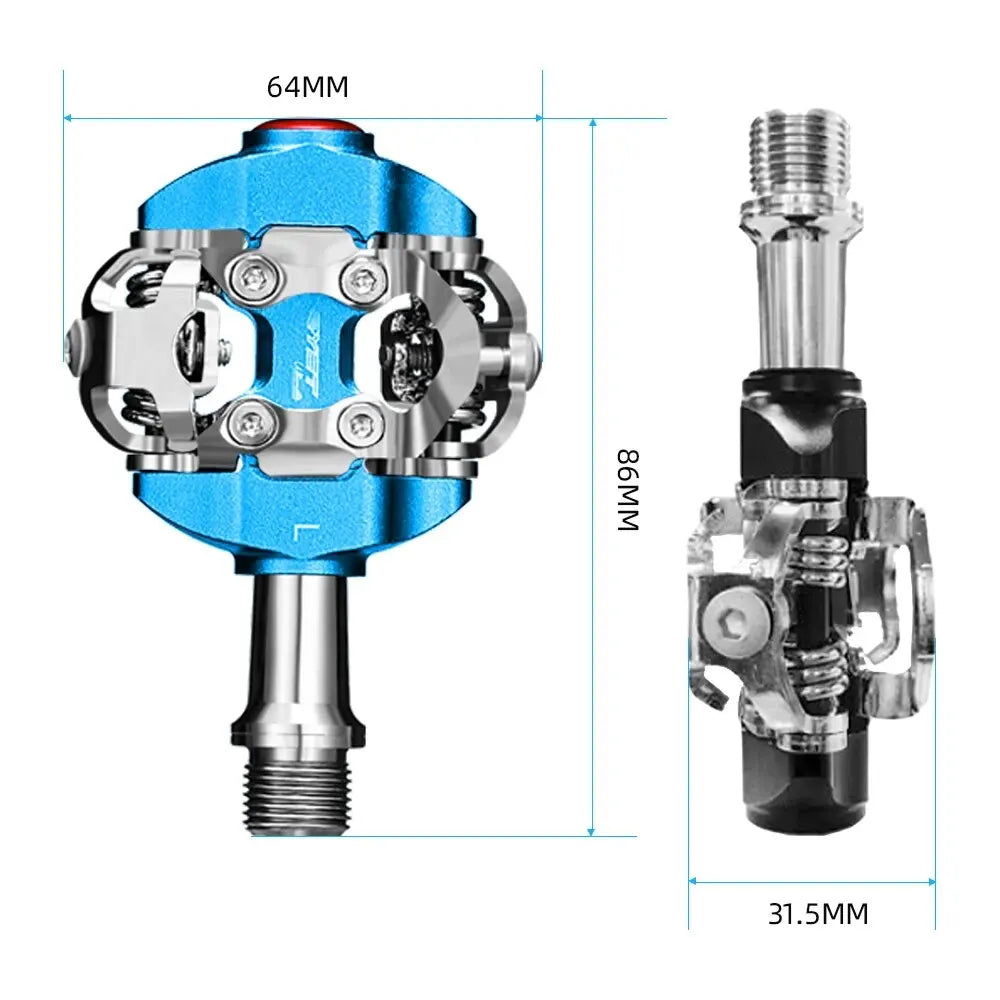 RYET MTB Clipless Pedals: Ultimate grip and control for your mountain biking adventures! 🚵🏼‍♂️ - MANDOTOS