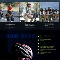 2025 New Road Bike 7/24 Speed Corner Handle Road Racing Bicycle Dual Disc Brake Lightweight Outdoor bicicleta Adult Teenagers