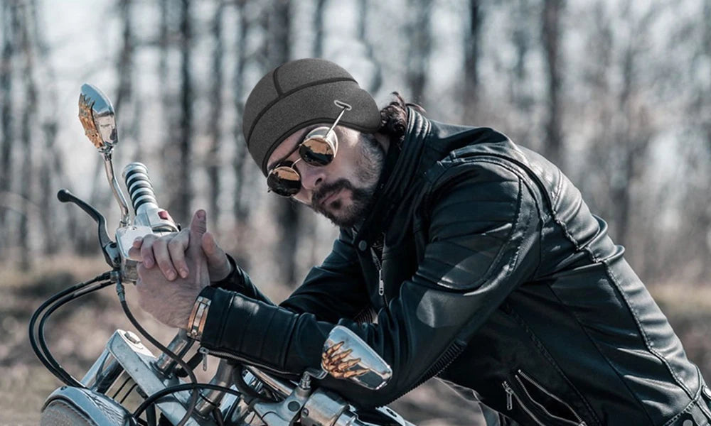 Winter Thermal Hats Fleece Beanies Ear Warmer Outdoor Sports Ski Snowboard Running Cycling Bike Soft Stretchy Cap Headwear Men