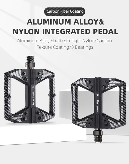 WEST BIKING MTB Ultralight Integrated Pedals - Enhance Your Cycling Experience! 🚴‍♂️ - MANDOTOS