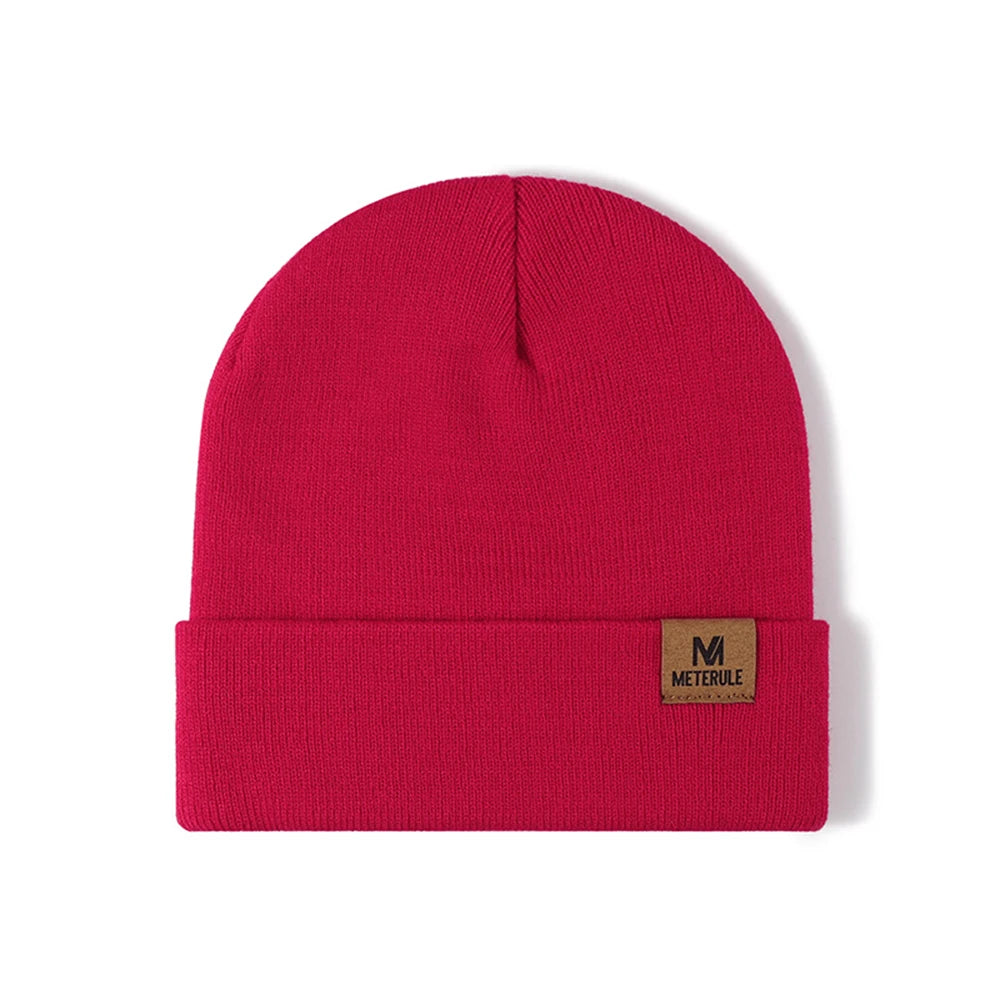 Unisex Knitted Hats Cycling Cotton Cap Multifunctional Winter Beanie Hat Running Sleeping Outdoor Mountaineering Skiing Riding