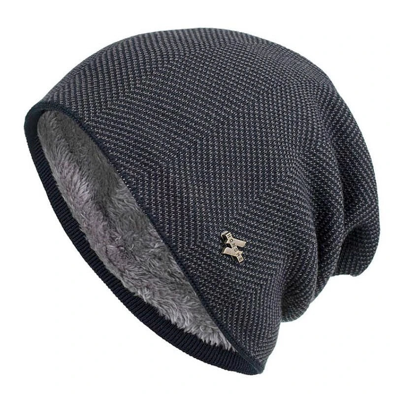 Hot Sale Unisex Warm Winter Hat Fashion Men & Women Simple Style Thick Knitted Hat Outdoor Sports Ski Beanie Hats