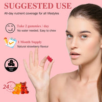 LUKAREE 200mg Potassium Magnesium Gummies Magnesium Potassium Supplements for Sleep, Relaxation, Sedation, Muscle Support