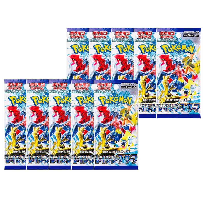 Original Pokemon Card Game PTCG Japanese Edition SV1V SV1A SV2D SV2P SV2A 151 SV3 SV3A Bale Off Single Pack Trading Cards - MANDOTOS