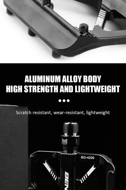 Lightweight Design Easy To Ride Bicycle Pedals Aluminum Alloy Material Suitable for Road Cycling Waterproof and Anti Slip