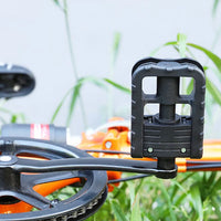 Bicycle Platform Pedals Non-slip Bicycle Pedal Footboard with Reflector Riding Accessories for Folding Bike Electric Vehicle