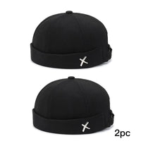 Spring New Guppi Hat, Korean Version Street Hat, Personality, Beanie, Round Hat, Sailor, Landlord Hat, Men's And Women's Niche