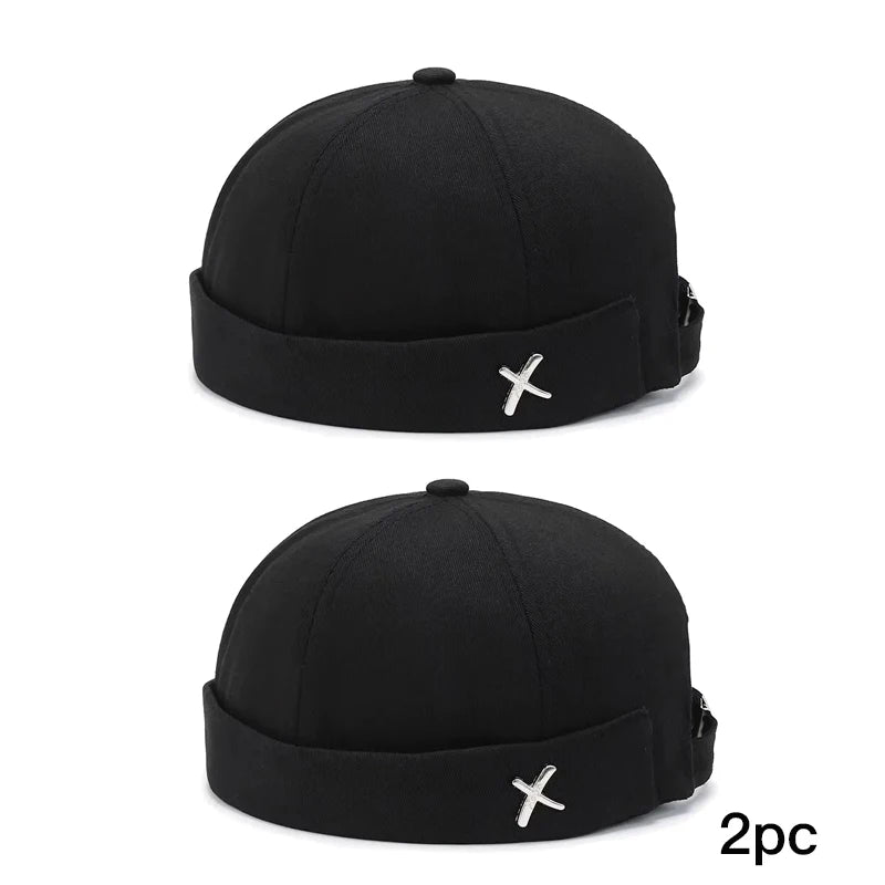 Spring New Guppi Hat, Korean Version Street Hat, Personality, Beanie, Round Hat, Sailor, Landlord Hat, Men's And Women's Niche