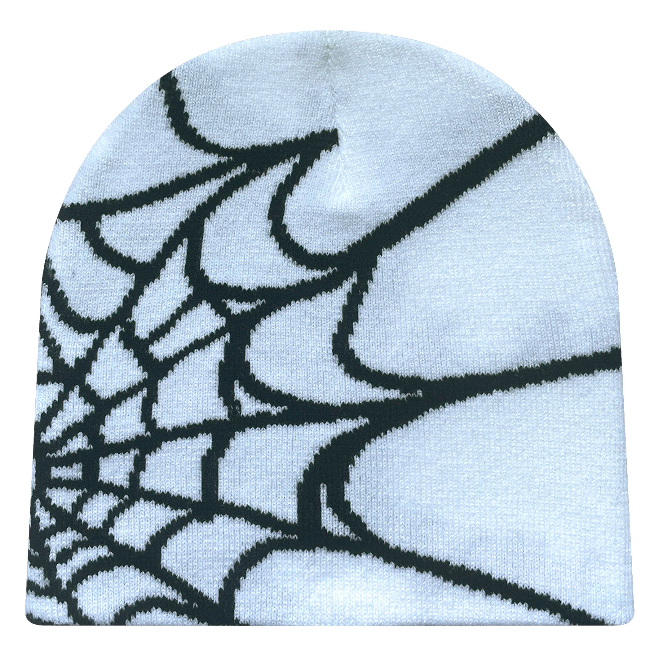 New model Winter Knitted Hat Four Seasons Men's and Women's Universal Y2K Knit Hat Spider Web Riding Outdoor Sports Fashion Hat