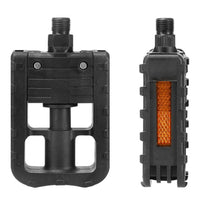 Bicycle Platform Pedals Non-slip Bicycle Pedal Footboard with Reflector Riding Accessories for Folding Bike Electric Vehicle