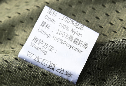 Windbreaker Men Tactical Jacket Waterproof Outdoor Hooded Coat Sports Military European Size S-5XL Field Climbing Thin Outwear - MANDOTOS