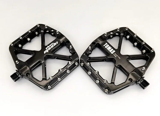 2025 New Bike Pedals  MTB Mountain Road Flat Non-slip CNC 3 Sealed Bearings Green Bicycle Pedals Route Cycling Accessories