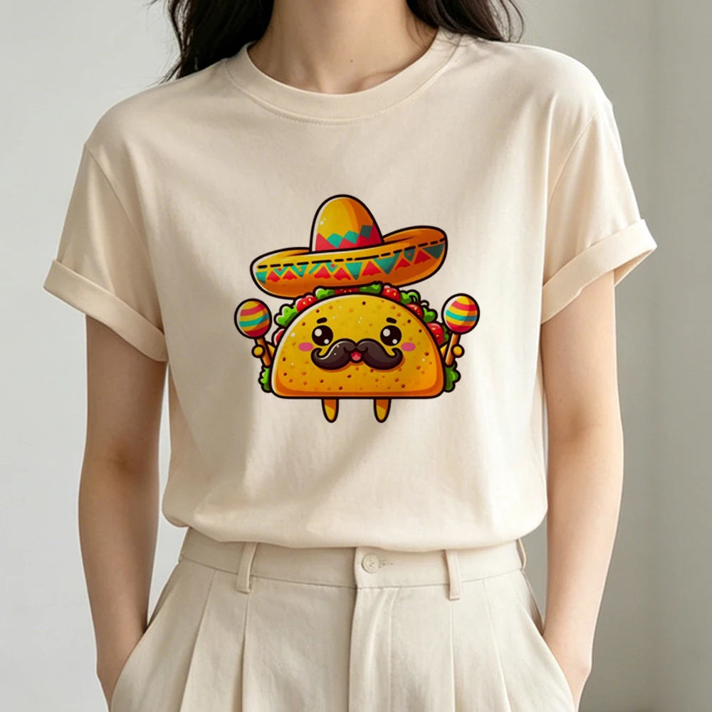 Mexico top tees girl 80s baddie summer alternative  t-shirt kawaii baddie 2000s