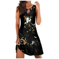 Dresses For Women Summer Plus Size Women Beach Dress Fashion Stripe Sleeveless Backless Camisole Vestidos En Oferta LiquidacióN - MANDOTOS