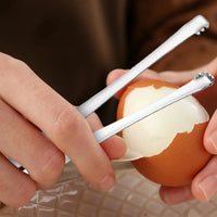 Egg Chalaza Remover Eggshell Opener Fragment Removal Utensil Stainless Steel Egg Chalaza Membrane Removal Tool