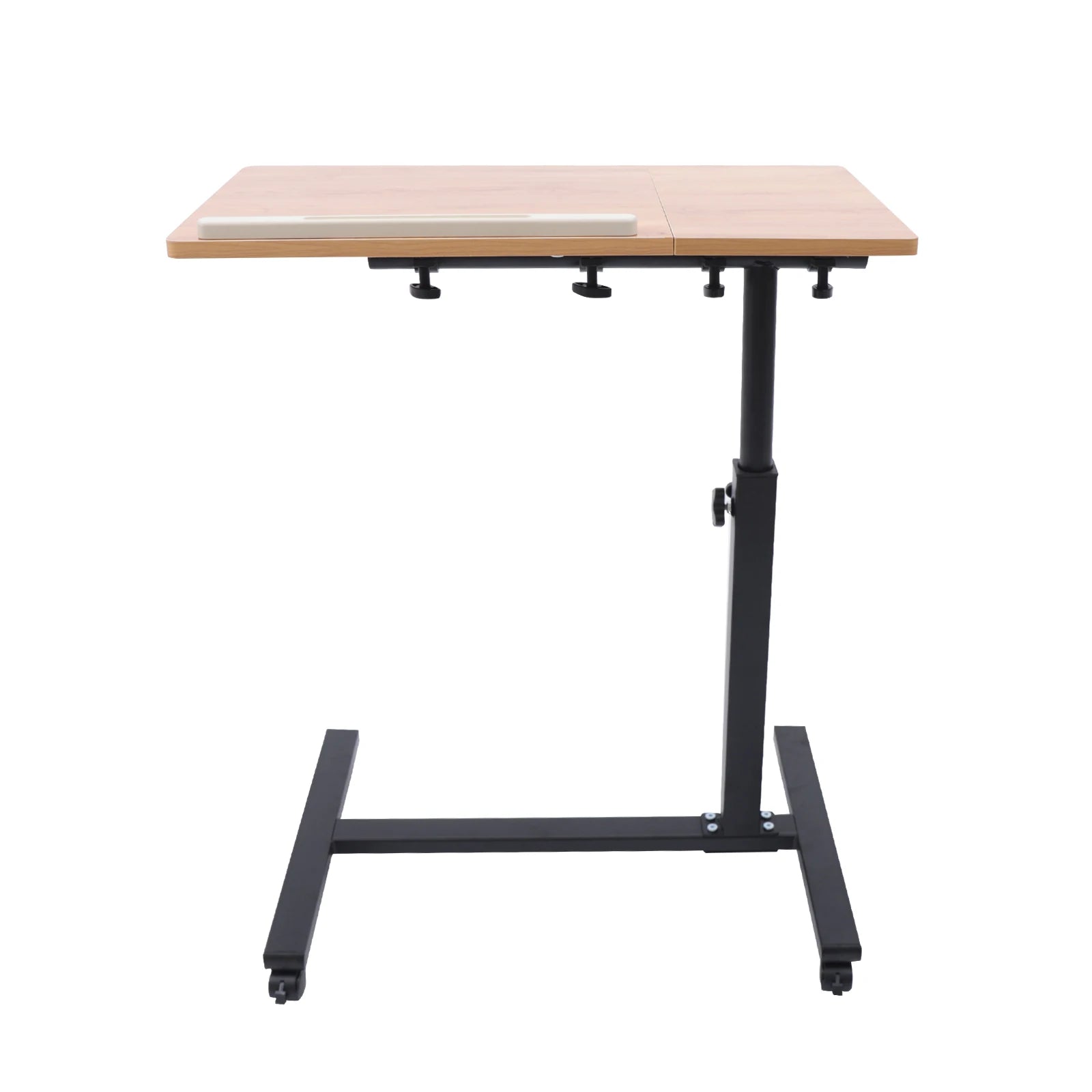 Adjustable Height Laptop Desk Rolling Cart Table Stand Movable Computer Table Sofa Side Tables - MANDOTOS