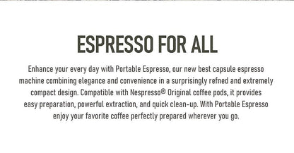 Cafelffe 3 In1 Portable Coffee Machine Hot/Cold Water Manual Espresso Maker For Capsule & Ground Hand Press Brewer hiking Travel - MANDOTOS