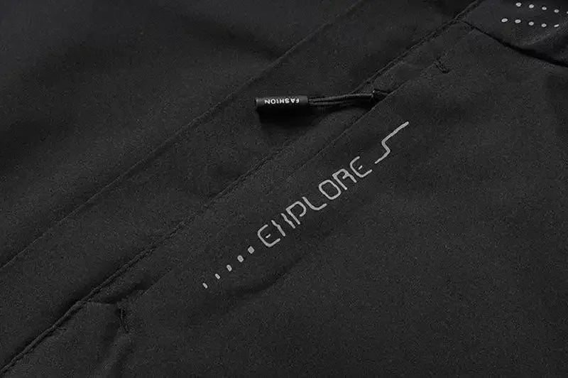 Men's Outdoor Waterproof Raincoat Lightweight Cycling Coat with Hood Streetwear Hiking Windproof Jacket Climbing Outdoor Jackets