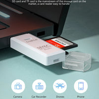 2 in 1 USB 3.0 Card Reader Micro TF sd card Reader usb adapter High Speed Cardreader TF Memory card For PC Laptop Accessories