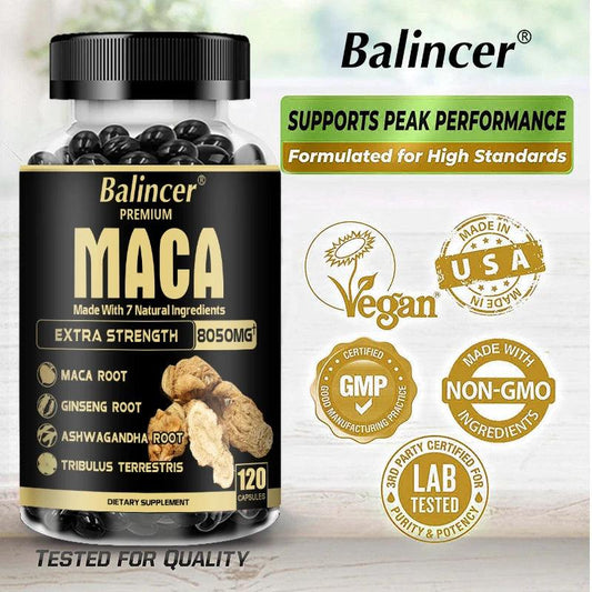 Maca Ginseng boosts energy needs and can help balance hormone levels, increase energy and support healthy motivation. - MANDOTOS