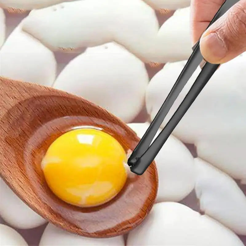 Egg Chalaza Remover Eggshell Opener Fragment Removal Utensil Stainless Steel Egg Chalaza Membrane Removal Tool