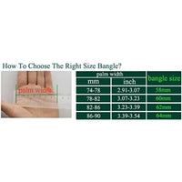 Natural Jade Bangle Bracelet for Women Classcial Retro Chinese Style Hand Jade Bracelets with Certificate and Gift Box - MANDOTOS