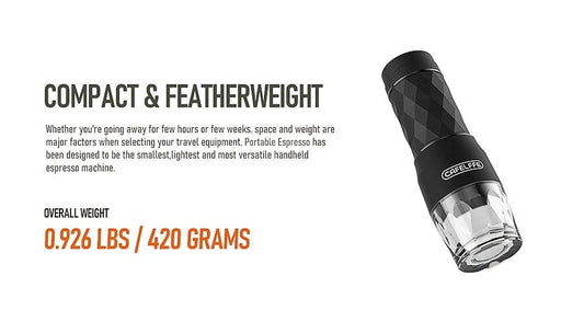 Cafelffe 3 In1 Portable Coffee Machine Hot/Cold Water Manual Espresso Maker For Capsule & Ground Hand Press Brewer hiking Travel - MANDOTOS