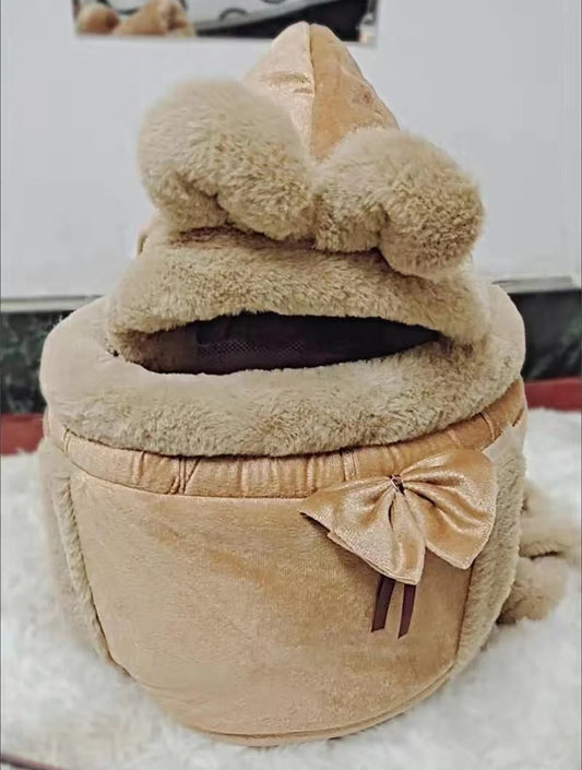 Outdoor Travel Chihuahua Puppy Dog Carrier Bacpack Winter Warm Pet Carrying Bags for Small Dogs Yorkshire Cat Nest mascotas Home - MANDOTOS