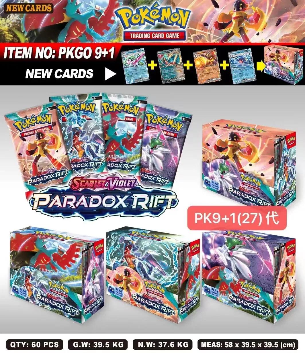 324 to 360 Piece Set Pokemon Cards Scarlet and Violet 151 Astral Radiance Evolutions Ultra Prism English Booster Battle Transaction Cards - MANDOTOS