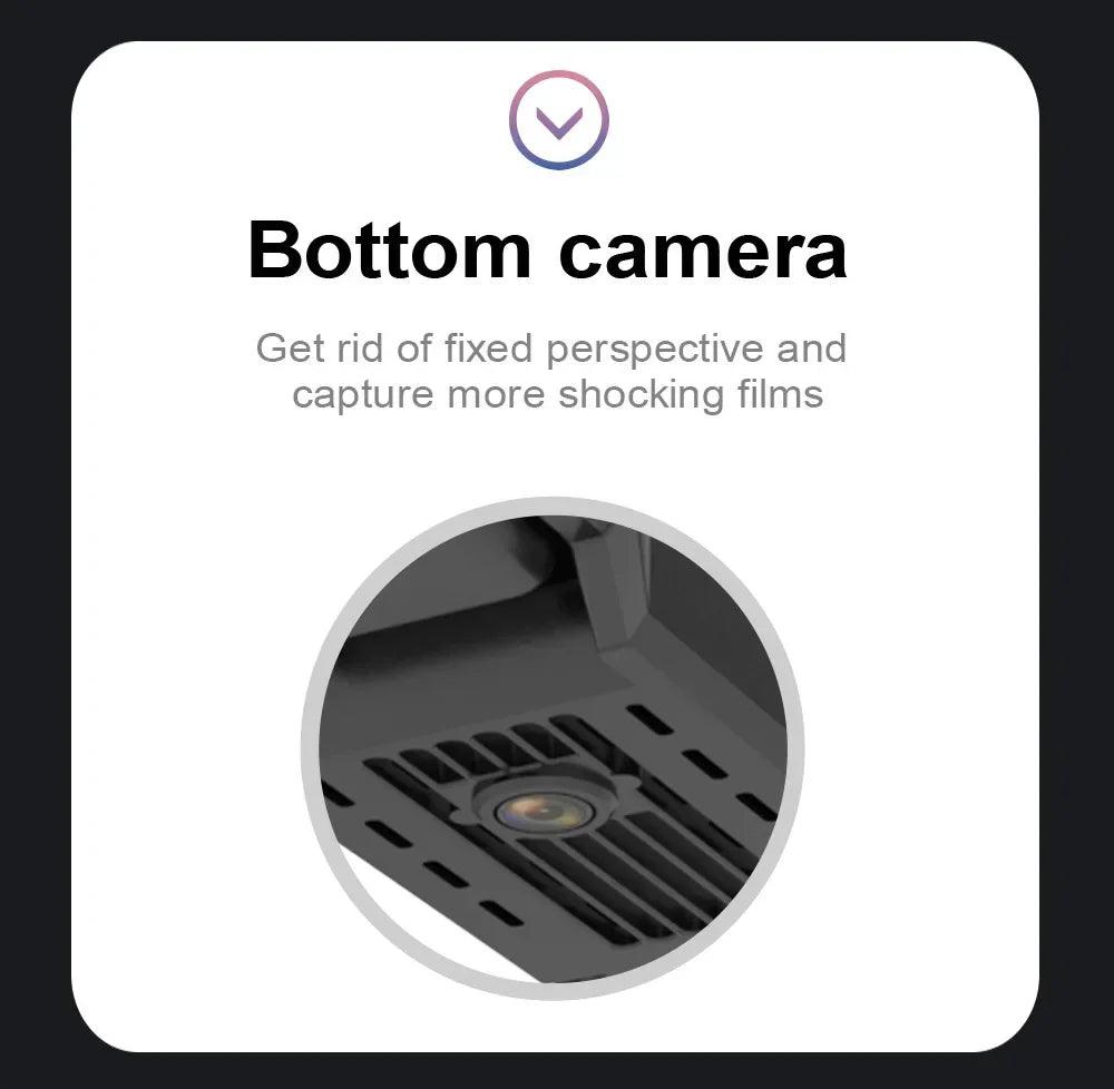 E99 Pro Drone Quadcopter Remote Control Handle Four Axis Aircraft HD 6K Photography UAV Altitude Fixation Helicopter Toys - MANDOTOS