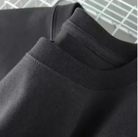 2025 New Short-sleeved Men's and Women's Streetwear Brand Instagram Versatile Round-neck High-quality T-shirts for Men - MANDOTOS