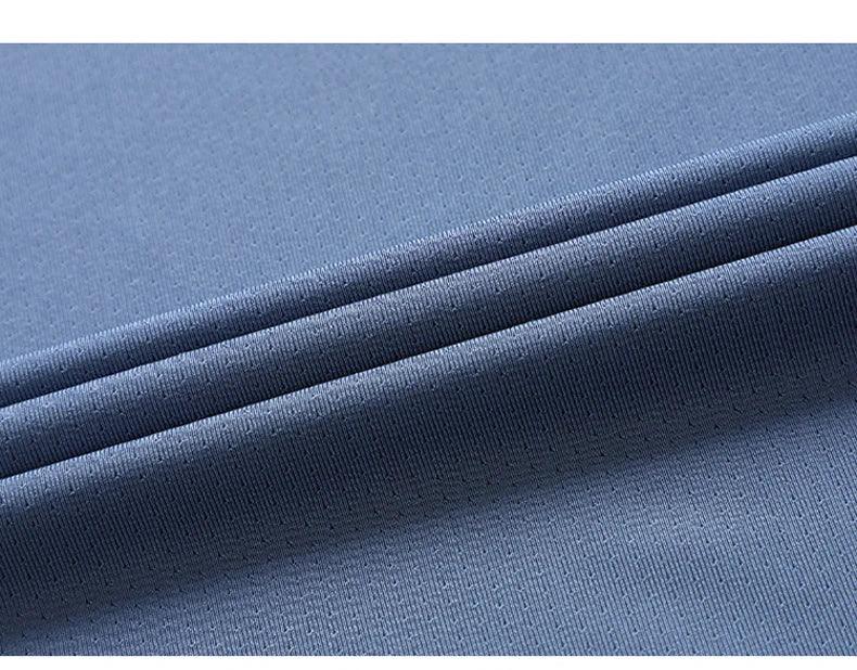 CHRLCK Men's Running Quick Drying T-shirts Breathable Hiking Fishing Tees Soft Elasticity Outdoor Sports Short Shirt Summer - MANDOTOS