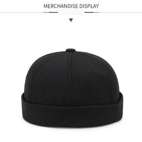 Spring New Guppi Hat, Korean Version Street Hat, Personality, Beanie, Round Hat, Sailor, Landlord Hat, Men's And Women's Niche